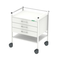 HAEBERLE 08/16 Basiswagen 60/73 cm mit 3 Schubladen