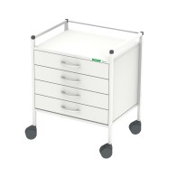 HAEBERLE 08/16 Basiswagen 60/73 cm mit 4 Schubladen