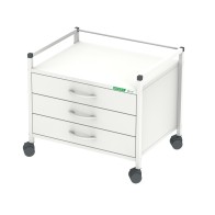 HAEBERLE 08/16 Unterfahrwagen 45/52 cm mit 3 Schubladen