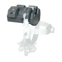 HEINE ML4 LED Kopfleuchte mit Wand-Ladestation und 2 Akkus