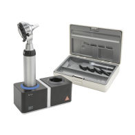 HEINE BETA 400 LED Otoskop Set mit Tisch-Ladestation