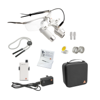 HEINE LoupeLight 2 LED Kopfleuchte mit Binokularlupen HRP 6x
