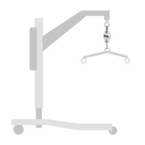 ADE M703600 Lifterwaage für Kliniken und Pflegeheime, Hängewaage