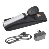 HEINE K180 LED Ophthalmoskop Set mit Ladegriff