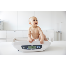 KERN MBA 10K-3MA Babywaage mit Grössenmessstab und Medizinzulassung