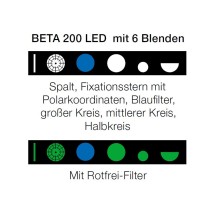 HEINE BETA 200 LED Ophthalmoskop Blenden
