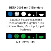 HEINE BETA 200S LED Ophthalmoskop Blenden
