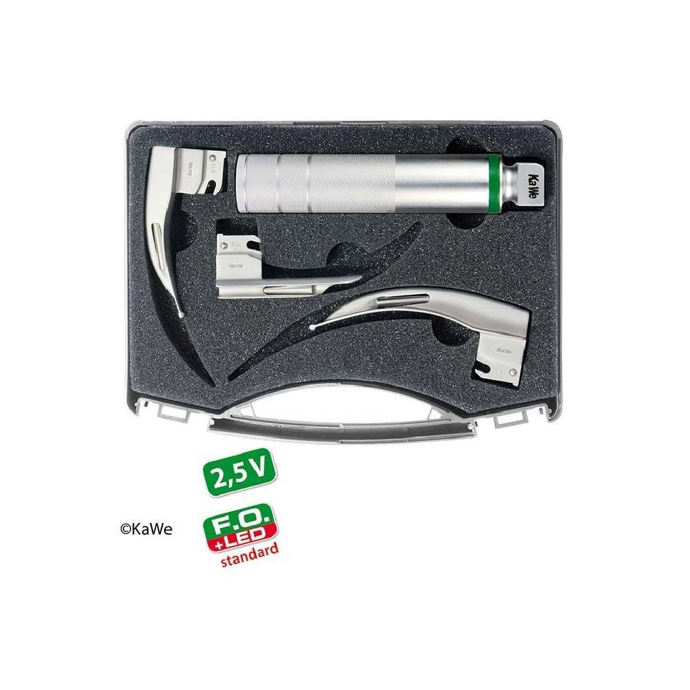 KaWe LED F.O. Laryngoskop-Set für die Pädiatrie