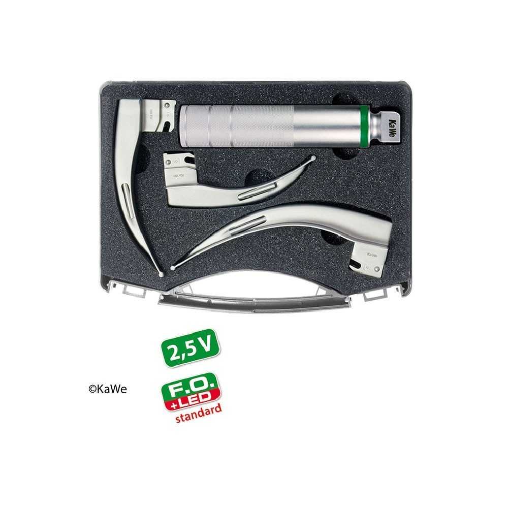 KaWe LED F.O. Laryngoskop-Set Macintosh
