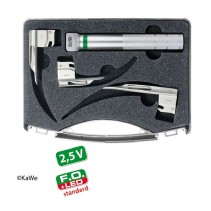 KaWe LED F.O. Laryngoskop Set Miller für Neugeborene