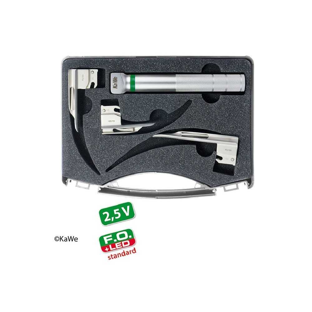 KaWe LED F.O. Laryngoskop Set Miller für Neugeborene