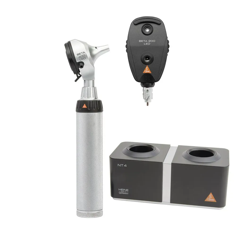 HEINE BETA 400 LED Diagnostik Set mit Tisch-Ladegerät