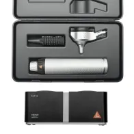 HEINE BETA 400 LED Otoskop Set mit Tisch-Ladestation