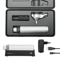 HEINE BETA 400 LED Otoskop Set mit Ladegriff USB