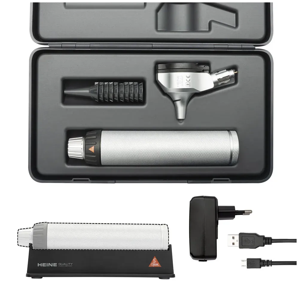 HEINE BETA 400 LED Otoskop Set mit Ladegriff USB HEINE BETA 400 LED Otoskop Set mit Ladegriff USB