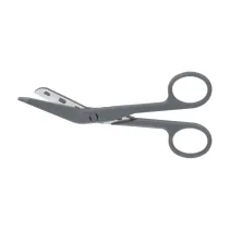 Aesculap SUSI Verband- und Kleiderschere, seitwärts gewinkelt, 145 mm, steril, einweg