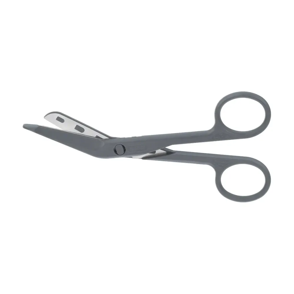 Aesculap SUSI Verband- und Kleiderschere, seitwärts gewinkelt, 145 mm, steril, einweg