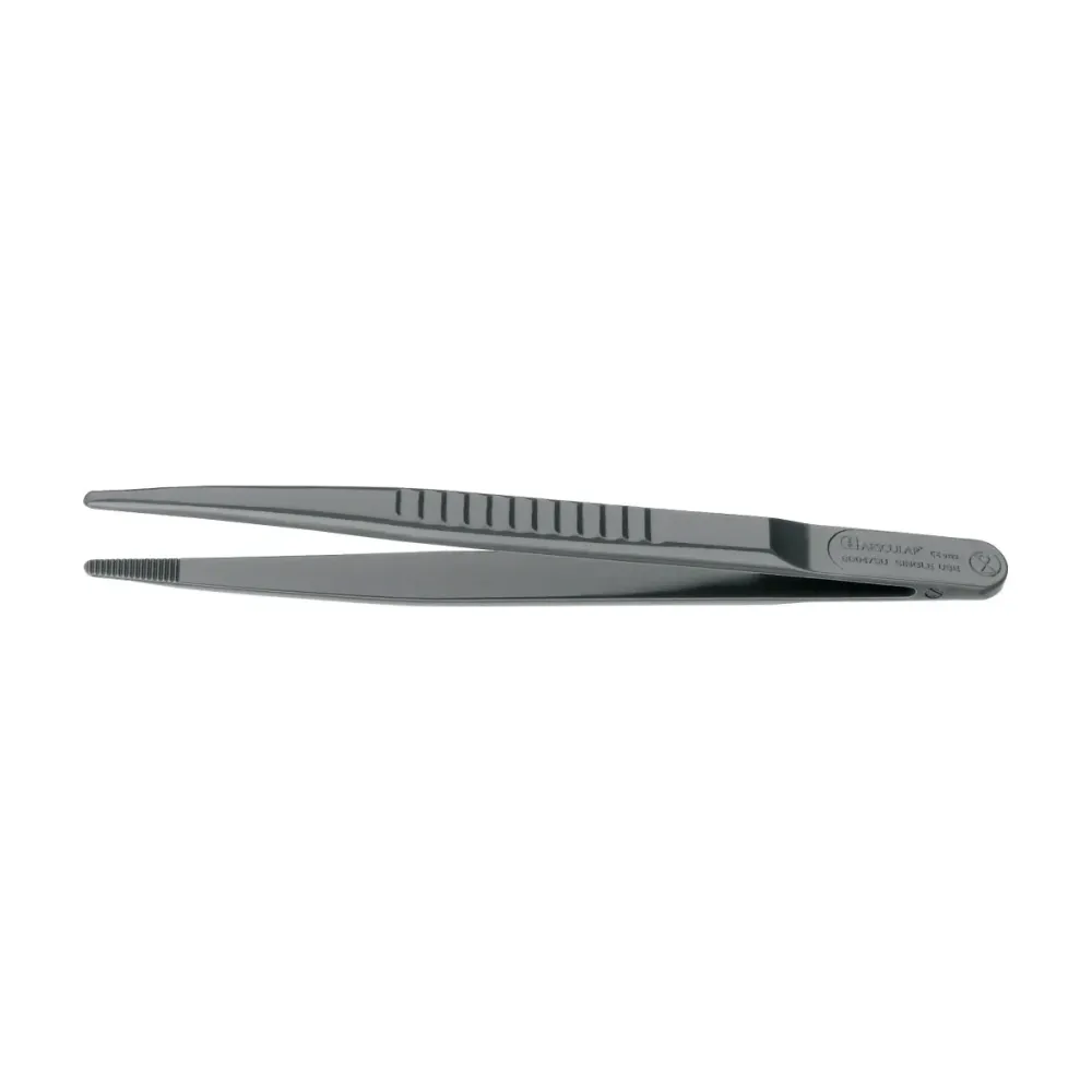 Aesculap SUSI Anatomische Pinzette, gerade, 145 mm, steril, einweg