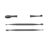 Aesculap SUSI Knochenkürette, gerade, 180 mm, spitz, doppelendig, steril, einweg