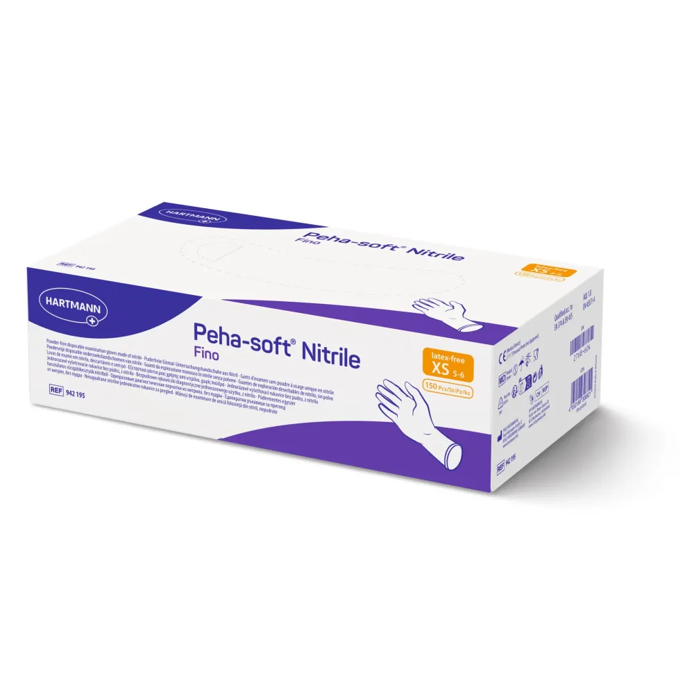 HARTMANN Peha-soft nitrile fino puderfrei Gr. XS, 150 ST