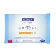 HARTMANN Sterillium 2 in 1 wipes Flächendesinfektionstücher, 15 Stk/Pack