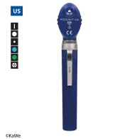 Ophthalmoskop Set KaWe PICCOLIGHT E56 mit Blaufilter