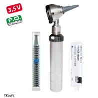 Otoskop Set KaWe EUROLIGHT F.O.30 3,5 V inkl. Li-Ion Akku