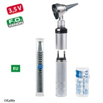 Otoskop Set KaWe EUROLIGHT F.O.30 3,5V aufladen in Steckdose